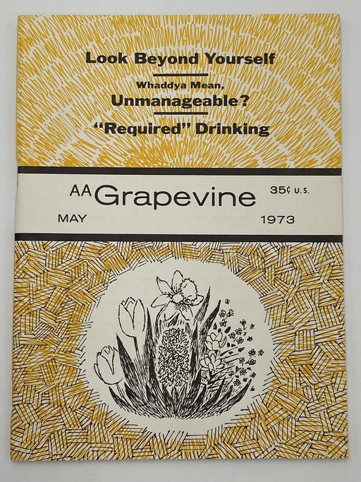 AA Grapevine - Look Beyond Yourself - May 1973 Recovery Collectibles