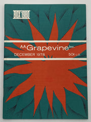 AA Grapevine - Losing The Desire to Drink - December 1978 Recovery Collectibles