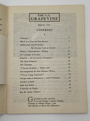 AA Grapevine - March 1952 Recovery Collectibles