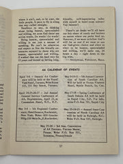 AA Grapevine - March 1952 Recovery Collectibles