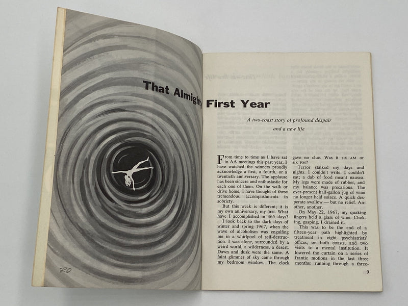 AA Grapevine - March 1969 - Anxiety/Tension Recovery Collectibles