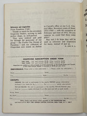AA Grapevine - March 1969 - Anxiety/Tension Recovery Collectibles