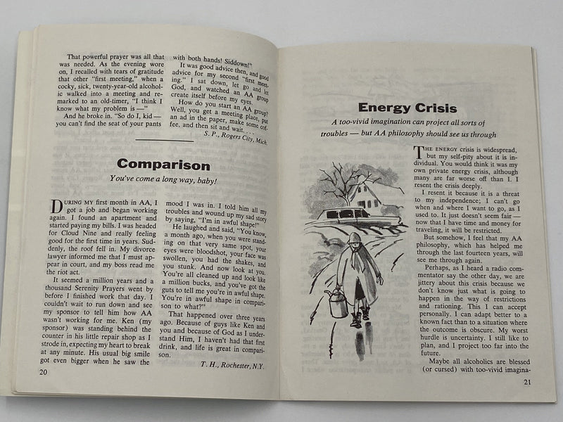 AA Grapevine - March 1974 Recovery Collectibles