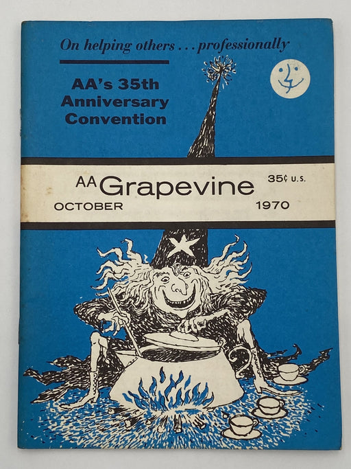 AA Grapevine - October 1970 - AA’s 35th Anniversary International Convention Recovery Collectibles