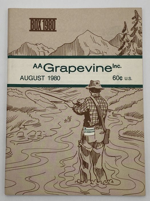 AA Grapevine - On Blind Faith - August 1980 Recovery Collectibles