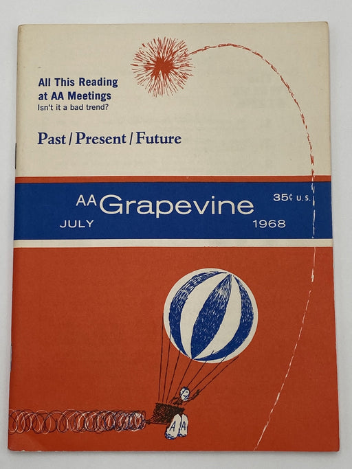 AA Grapevine - Past/Present/Future - July 1968 Recovery Collectibles