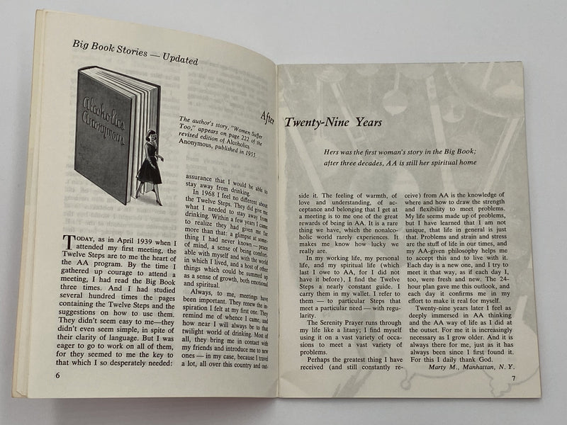 AA Grapevine - Past/Present/Future - July 1968 Recovery Collectibles