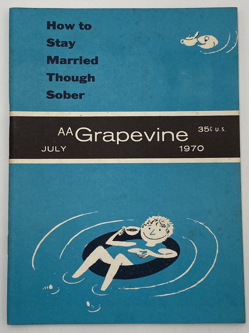 AA Grapevine - Prisons - July 1970 Recovery Collectibles