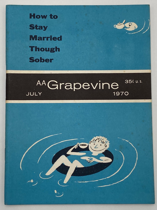 AA Grapevine - Prisons - July 1970 Recovery Collectibles