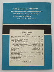 AA Grapevine - Prisons - July 1970 Recovery Collectibles
