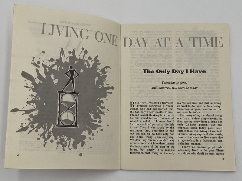 AA Grapevine - Psychiatry and Alcoholism - August 1970 Recovery Collectibles