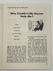 AA Grapevine - Psychiatry and Alcoholism - August 1970 Recovery Collectibles