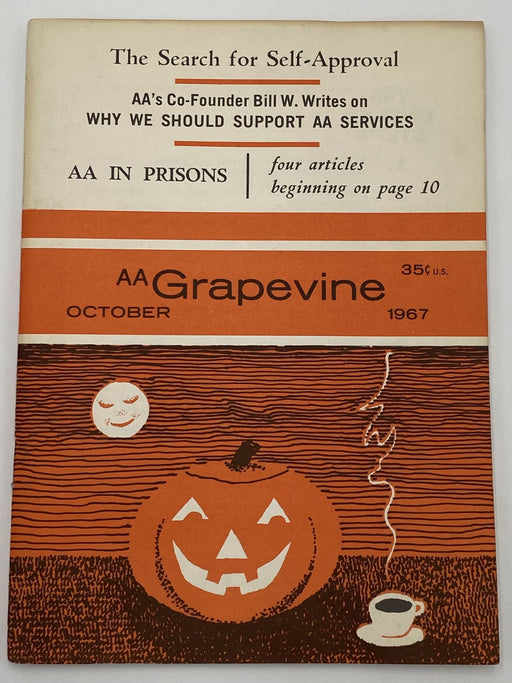 AA Grapevine - Self-Supporting by Bill - October 1967 Recovery Collectibles