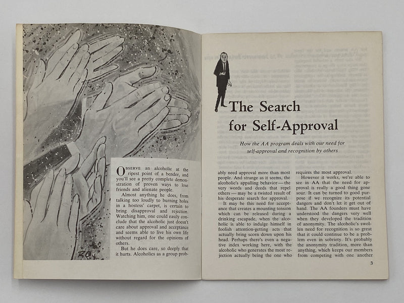 AA Grapevine - Self-Supporting by Bill - October 1967 Recovery Collectibles
