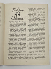 AA Grapevine - September 1954 Recovery Collectibles