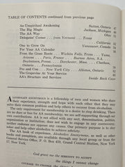 AA Grapevine - September 1958 Recovery Collectibles