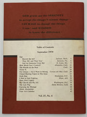 AA Grapevine - September 1970 - EGO Recovery Collectibles