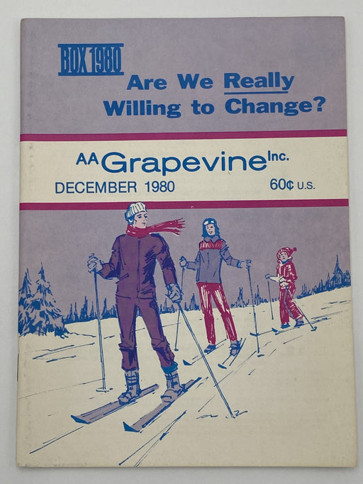 AA Grapevine - Sixth Step - December 1980 Recovery Collectibles
