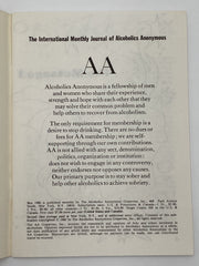 AA Grapevine - Spiritual Experience - April 1980 Recovery Collectibles