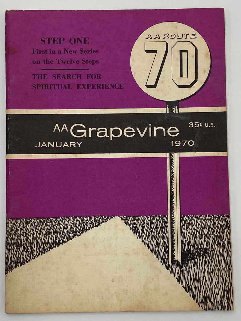 AA Grapevine - Spiritual Experience - January 1970 Recovery Collectibles