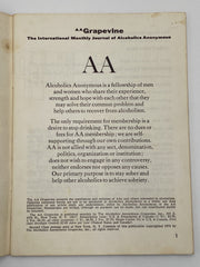 AA Grapevine - Spiritual Experience - January 1970 Recovery Collectibles