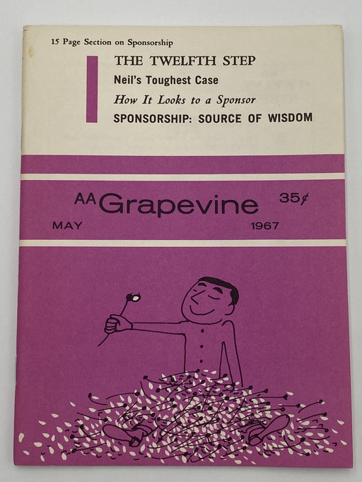 AA Grapevine - Sponsorship - May 1967 Recovery Collectibles