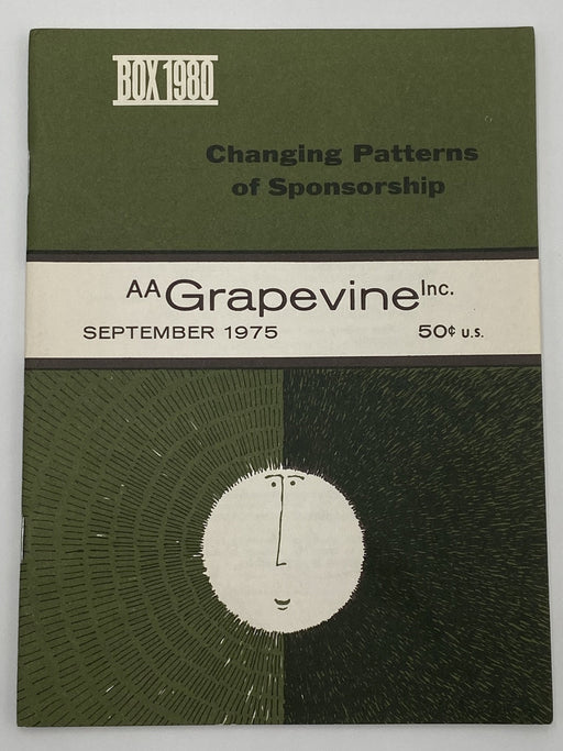AA Grapevine - Sponsorship - September 1975 Recovery Collectibles