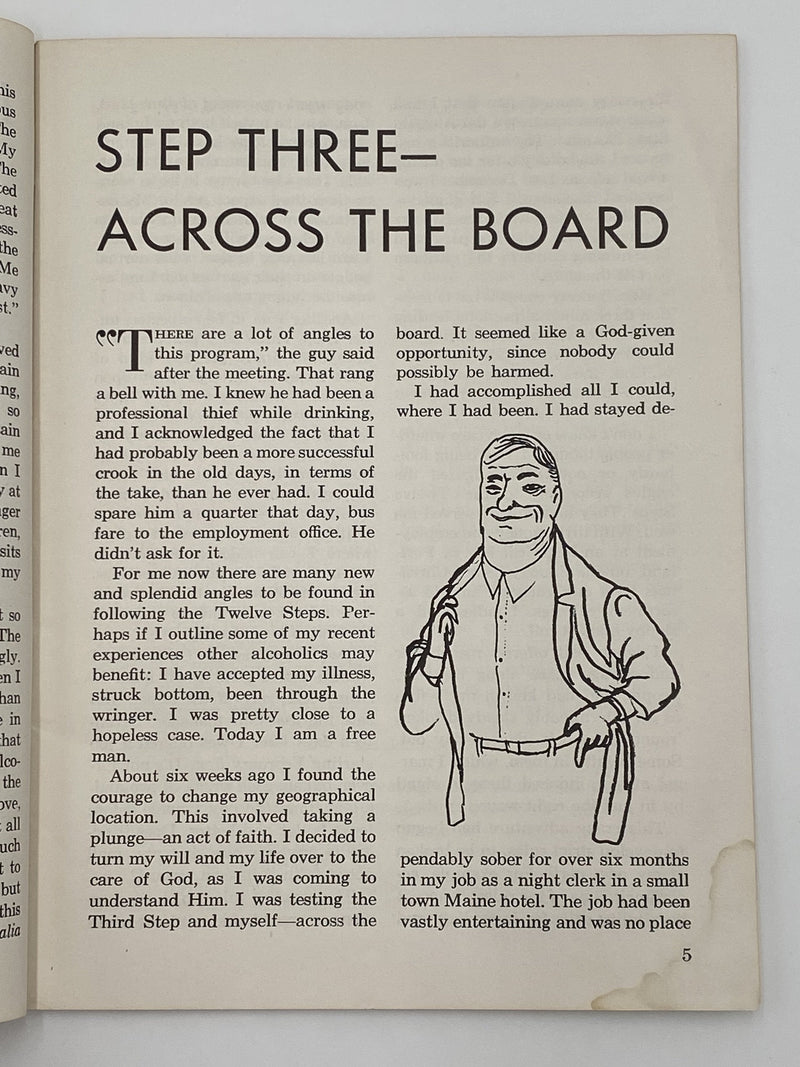 AA Grapevine - Step Three - May 1959 Recovery Collectibles