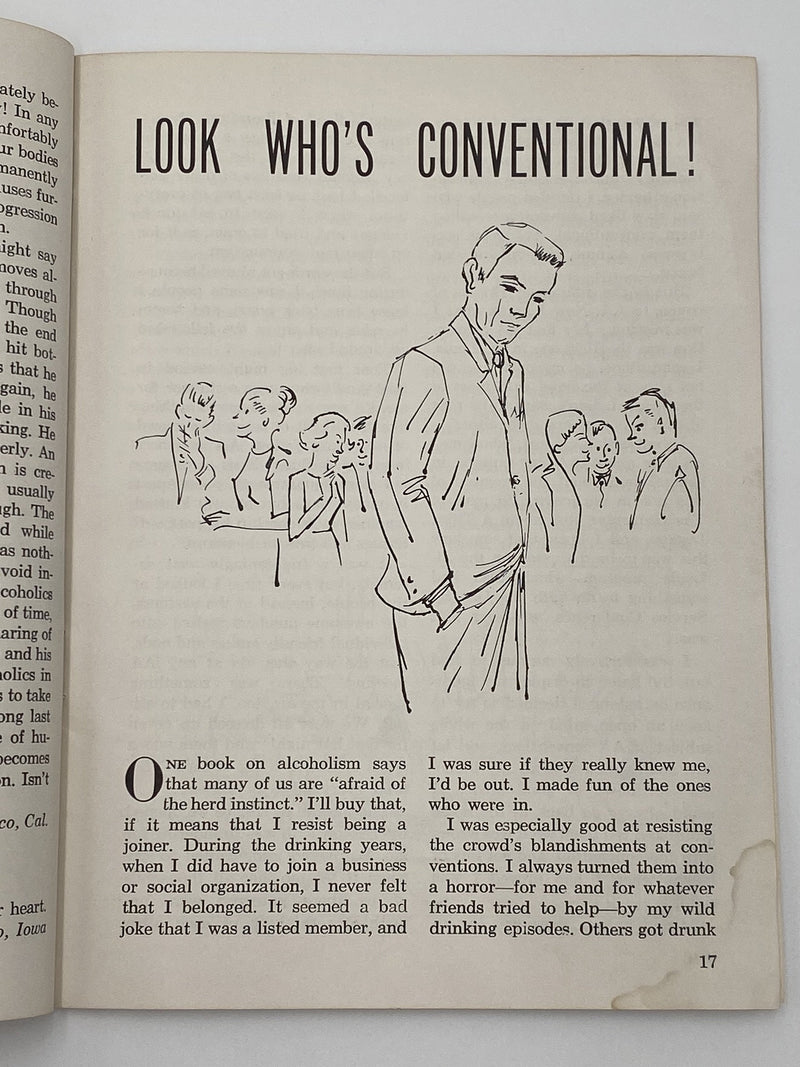 AA Grapevine - Step Three - May 1959 Recovery Collectibles