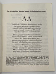 AA Grapevine - Striving to Fail - March 1977 Recovery Collectibles