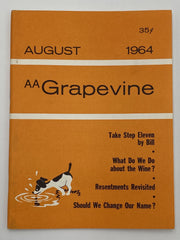AA Grapevine - Take Step Eleven by Bill - August 1964 Recovery Collectibles