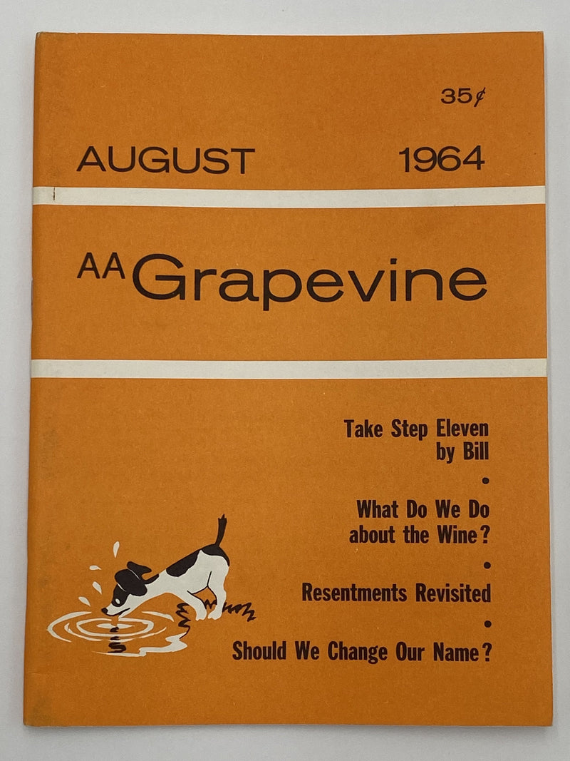 AA Grapevine - Take Step Eleven by Bill - August 1964 Recovery Collectibles