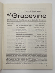 AA Grapevine - Take Step Eleven by Bill - August 1964 Recovery Collectibles