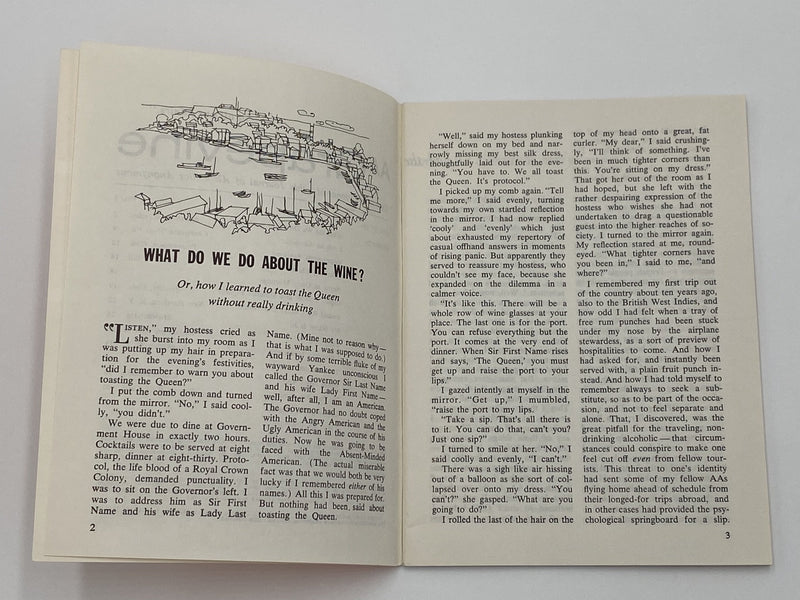 AA Grapevine - Take Step Eleven by Bill - August 1964 Recovery Collectibles