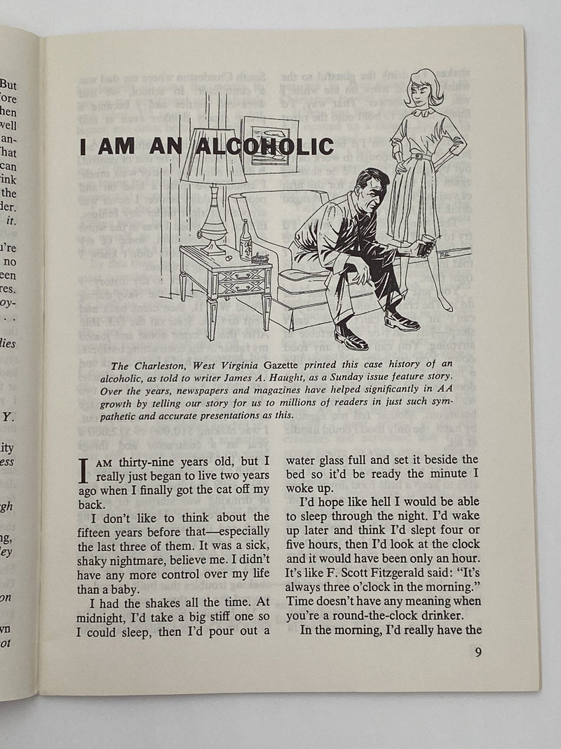 AA Grapevine - Take Step Eleven by Bill - August 1964 Recovery Collectibles