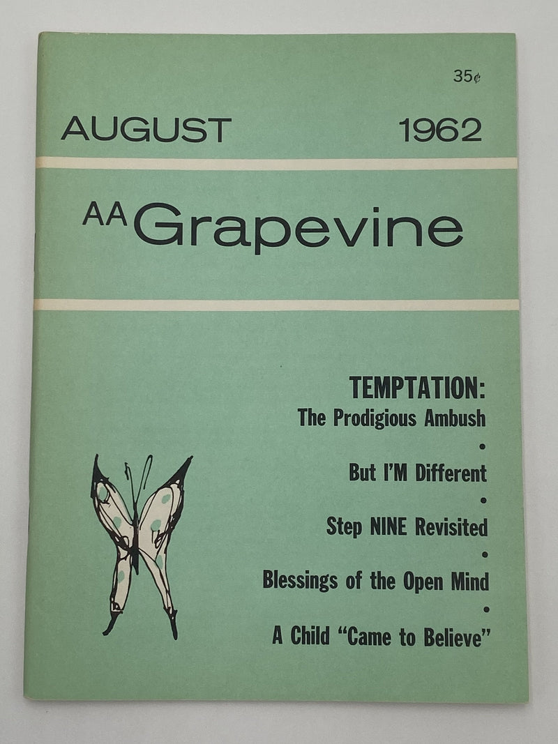 AA Grapevine - Temptation - August 1962 Recovery Collectibles