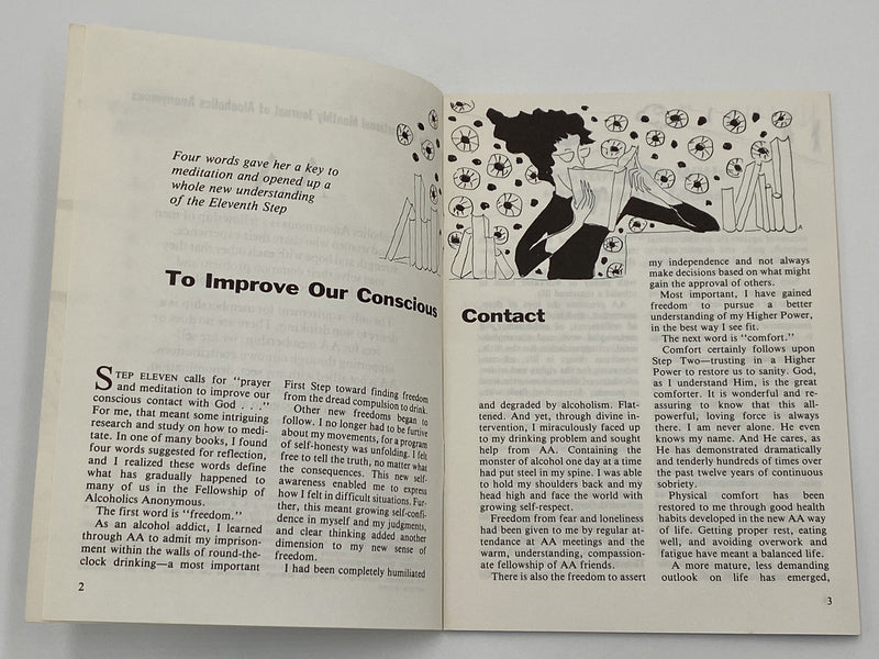 AA Grapevine - Thanks for My Recovery - January 1979 Recovery Collectibles