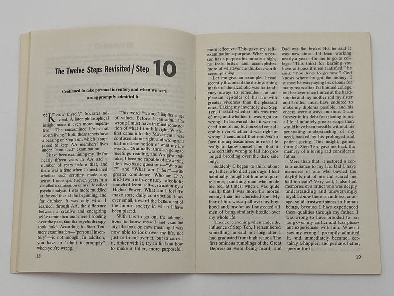 AA Grapevine - The 24 Hour Plan - October 1962 Recovery Collectibles