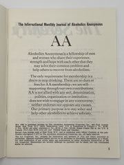 AA Grapevine - The AA Group - April 1977 Recovery Collectibles