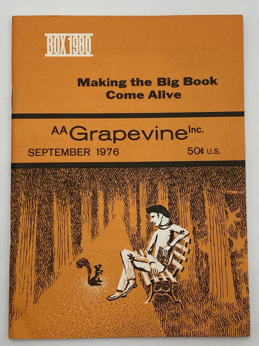 AA Grapevine - The Big Book - September 1976 Recovery Collectibles
