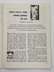 AA Grapevine - The Challenge To AA - November 1967 Recovery Collectibles