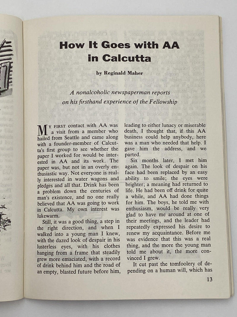 AA Grapevine - The Challenge To AA - November 1967 Recovery Collectibles
