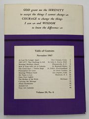 AA Grapevine - The Challenge To AA - November 1967 Recovery Collectibles
