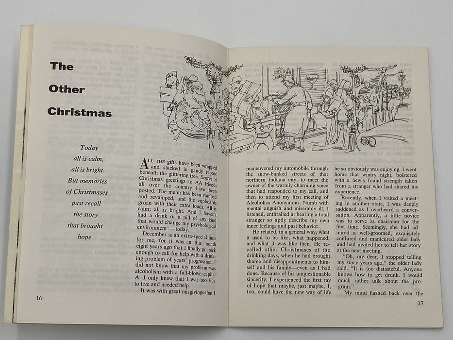 AA Grapevine - The Christmas Present - December 1968 Recovery Collectibles