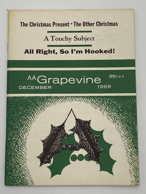 AA Grapevine - The Christmas Present - December 1968 Recovery Collectibles
