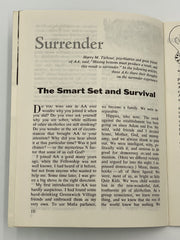 AA Grapevine - The Faith to Believe In What Is - July 1972 Recovery Collectibles