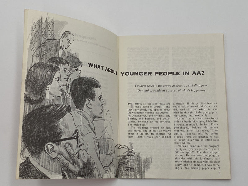 AA Grapevine - The Old 24th Street Clubhouse - October 1966 Recovery Collectibles