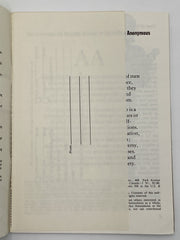 AA Grapevine - The Poor Me’s - May 1979 Recovery Collectibles