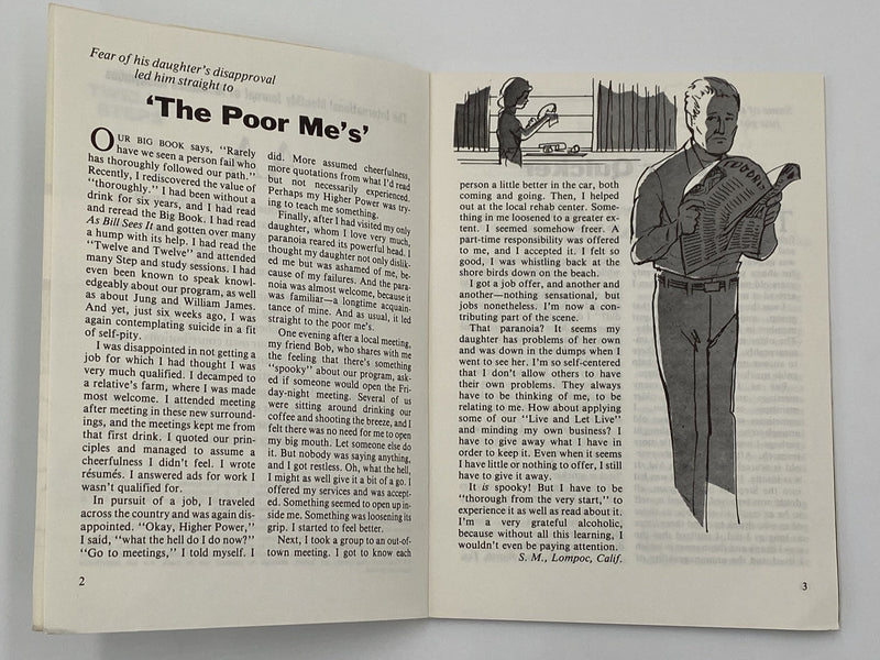 AA Grapevine - The Poor Me’s - May 1979 Recovery Collectibles