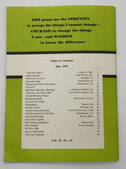 AA Grapevine - The Poor Me’s - May 1979 Recovery Collectibles